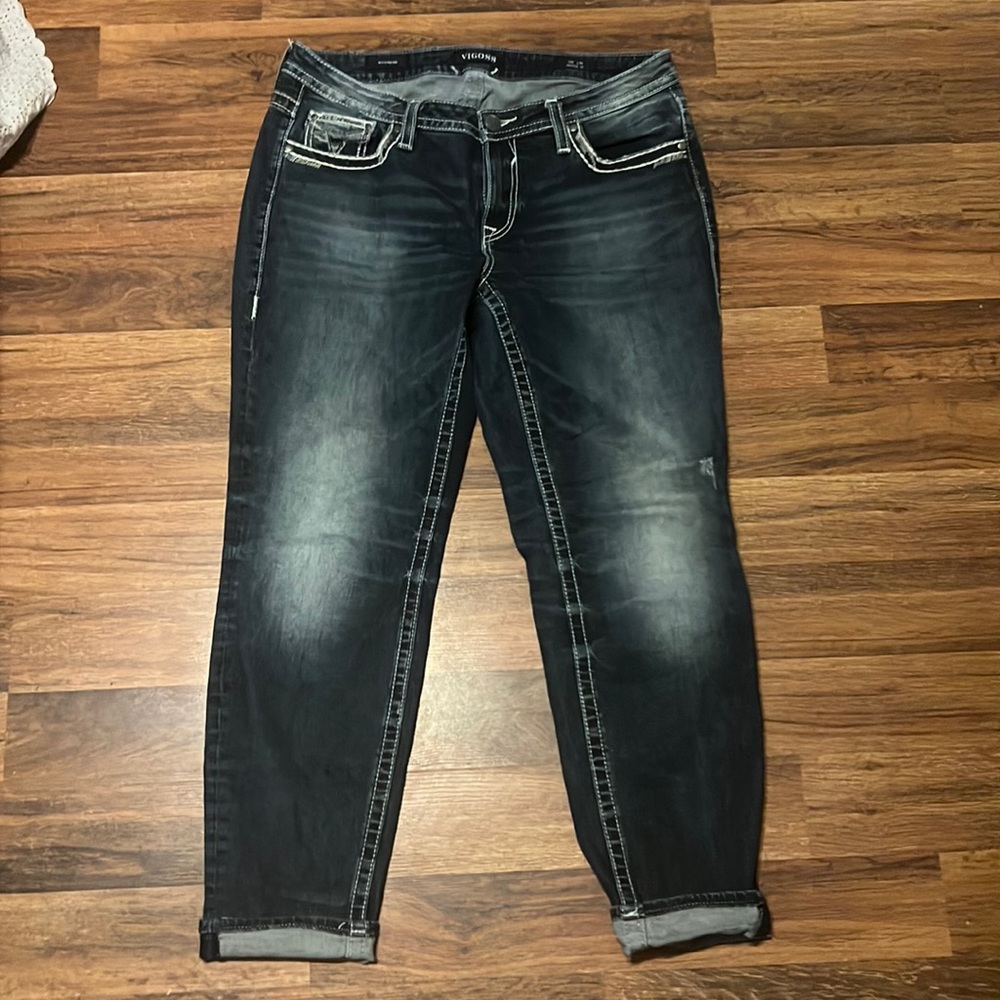 Vigoss Boyfriend Jeans Sz 14 Heritage Fit